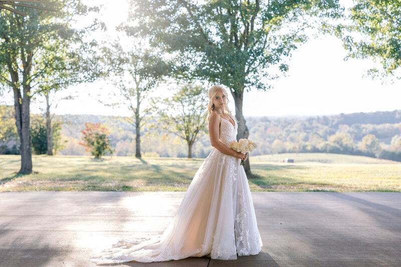 private farm for weddings in Northern Virginia with views