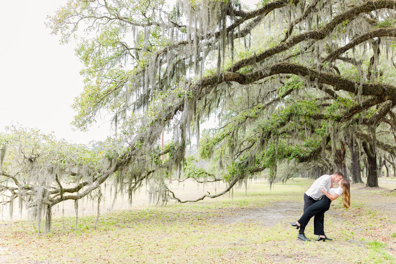 Amelia + Bryce  Wormsloe Engagement Session  Taylor Rose Photography-93