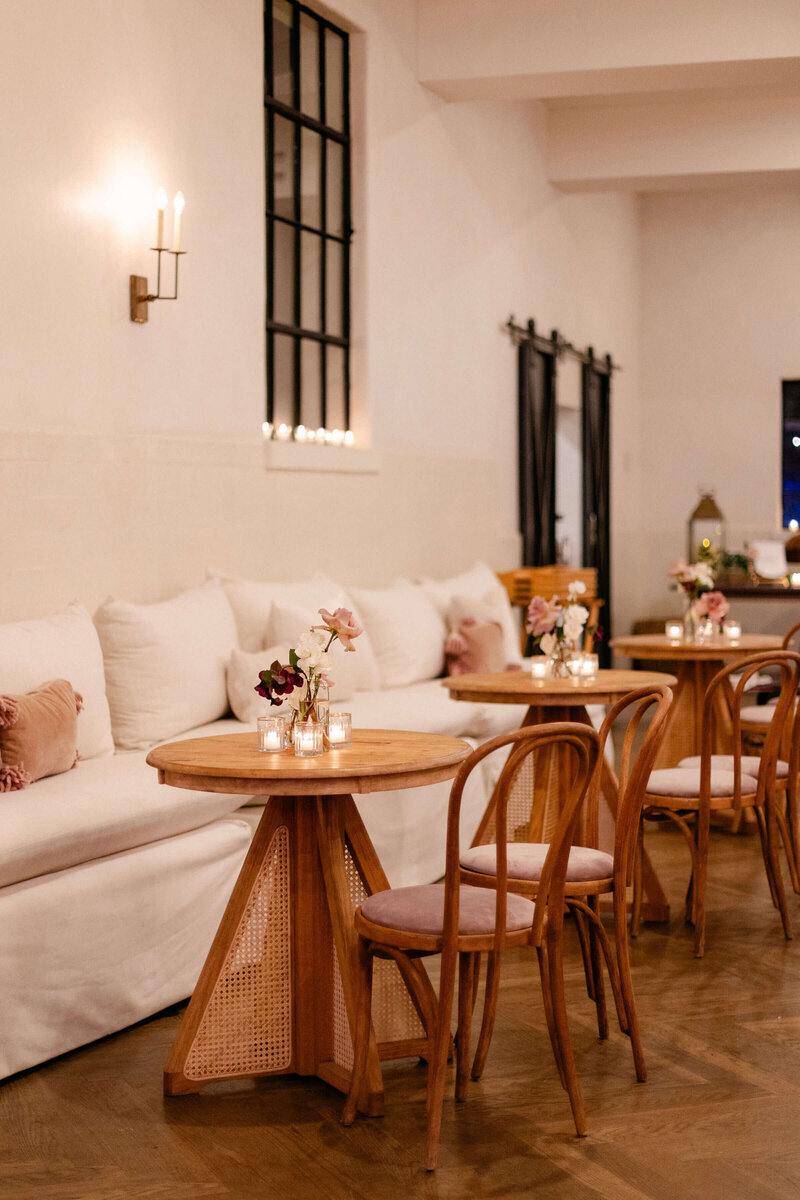 Gracie and Sean's wedding reception at il Mercato in New Orleans, LA