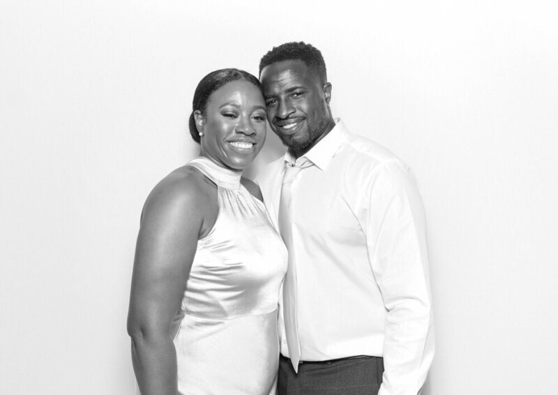 Best Luxury Wedding photo booth experience Cotswolds for a kardashian glam booth hire with b&w high quality prints