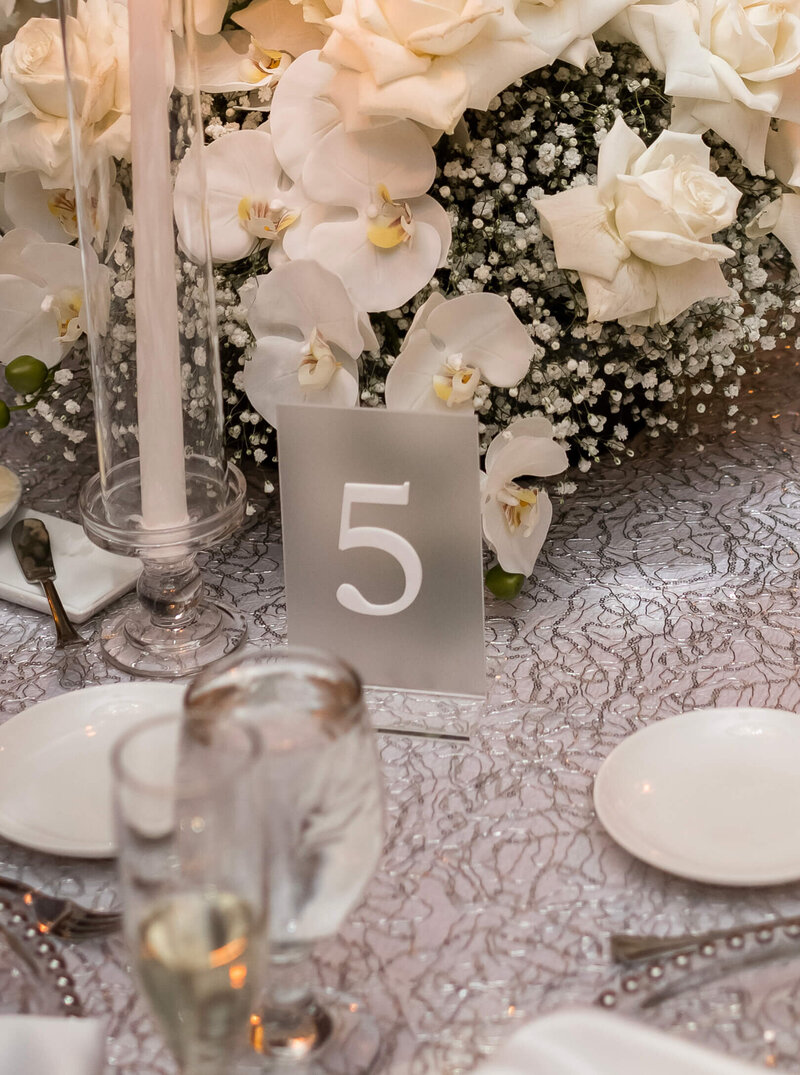 SGH Creative - Frosted Acrylic Table Numbers