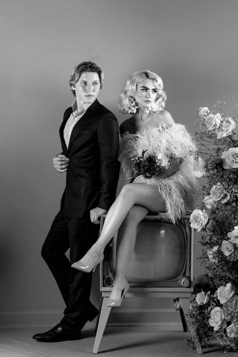 Aspen-Avenue-Chicago-Wedding-Photographer-Barbie-and-Ken-Shoot-Editorial-Three-Swords-Floral-10MGMT-Hot-Pink-Couple-14 (1) 2