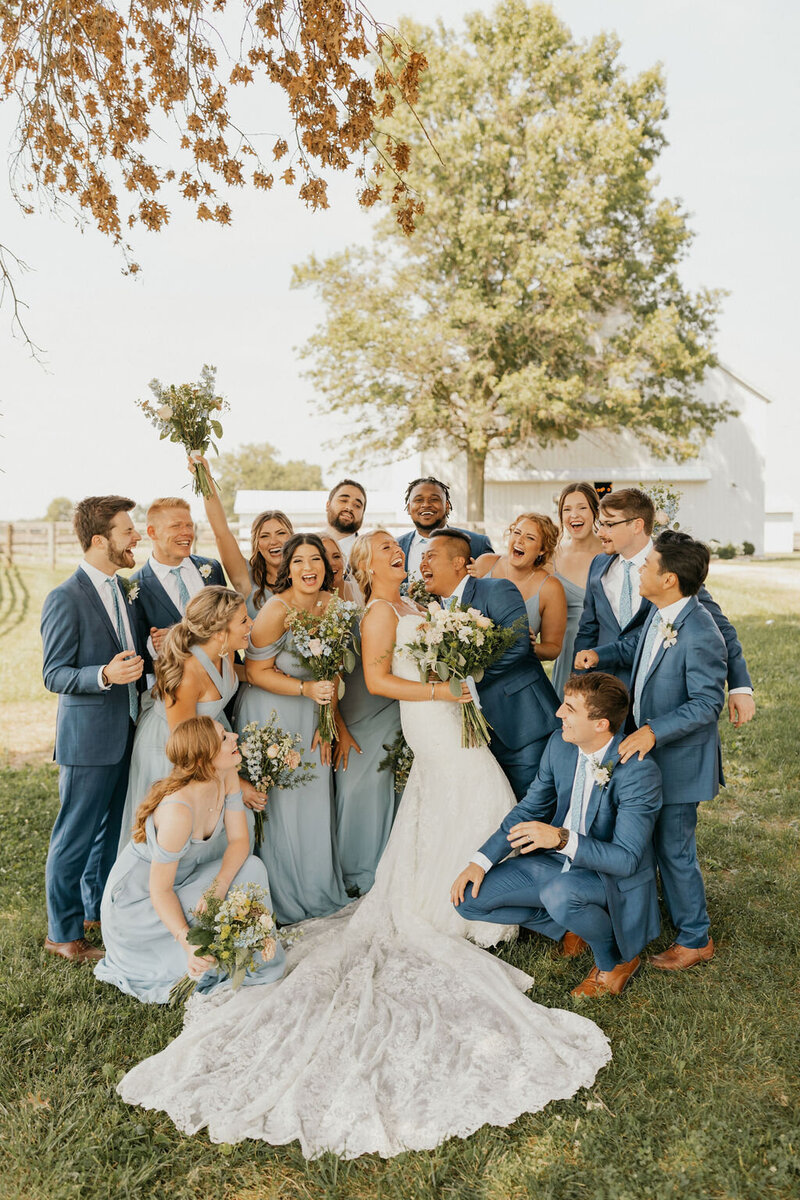 Kentucky bridal party
