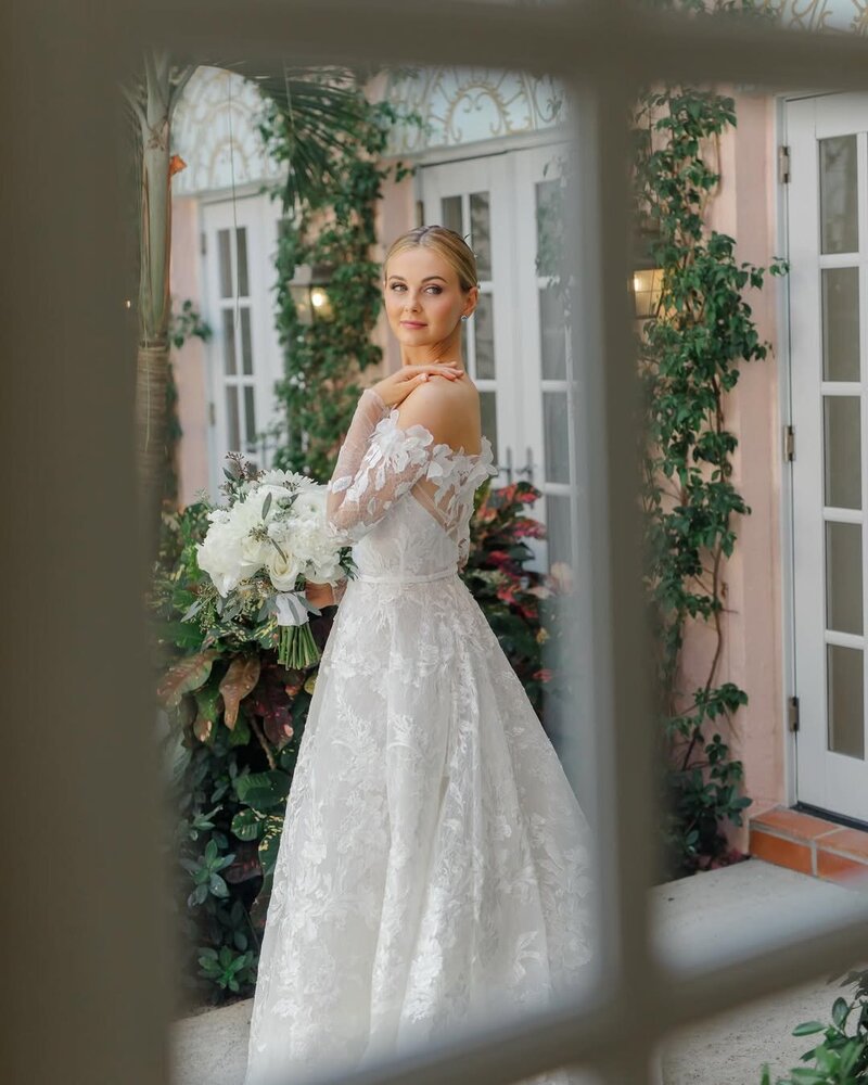 wedding dresses palm beach county Iris Beaded Fringe Tweed Mini Dress main image 1