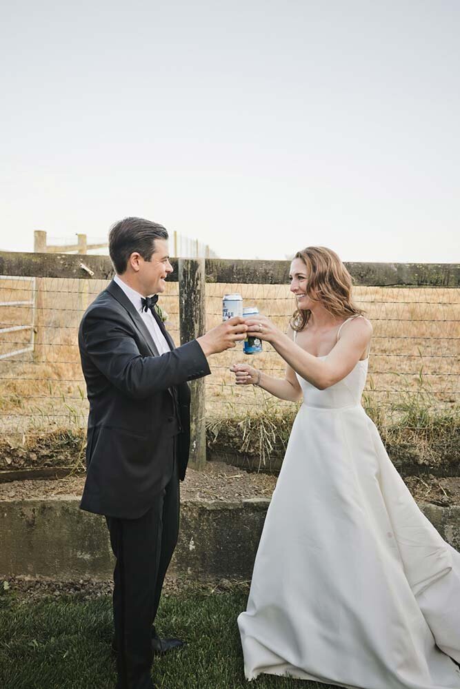 editorial documentary wedding photos of couple at Olympia valley estate wedding