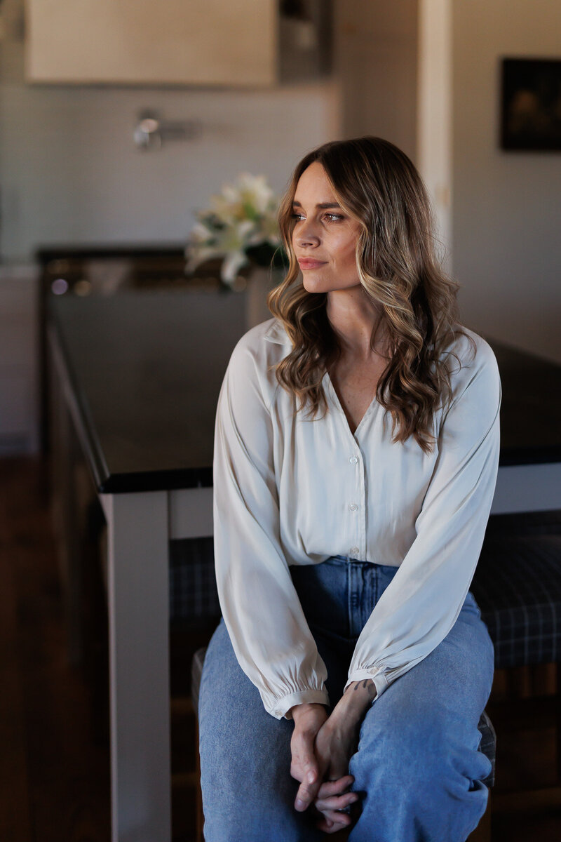 Jessa Myer featured in her Heritage Homestead project.