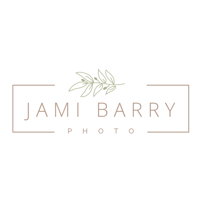 A logo for Jami Barry Photo