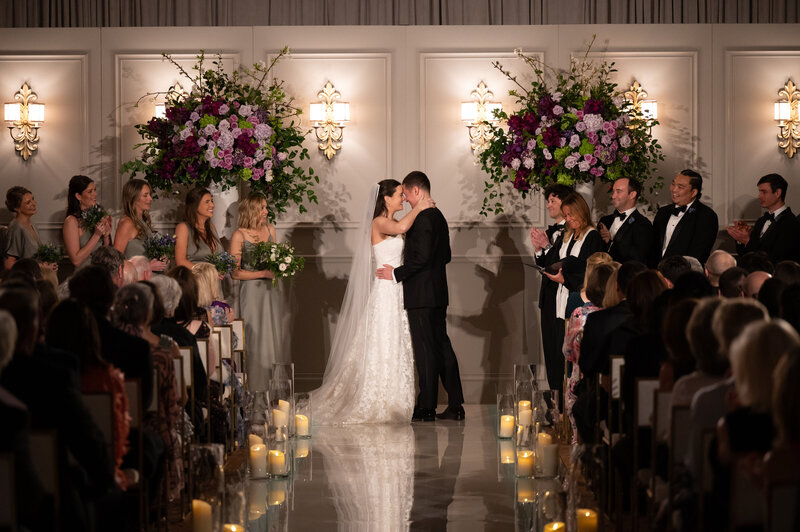 Wedding ceremony at Union Station Dallas