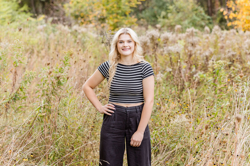 Fall Senior Portrait session, Wisconsin Senior Photographer