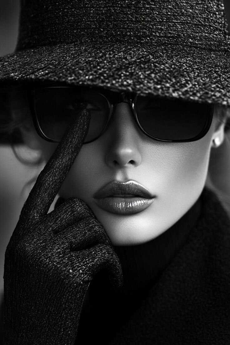 Stylish woman in sunglasses representing the discreet, protective energy of The Clair Agency’s dating safety and investigation services.