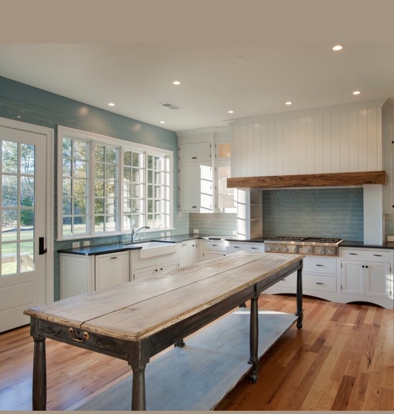 Modern Home located in chestnut hill PA. Open Kitchen 