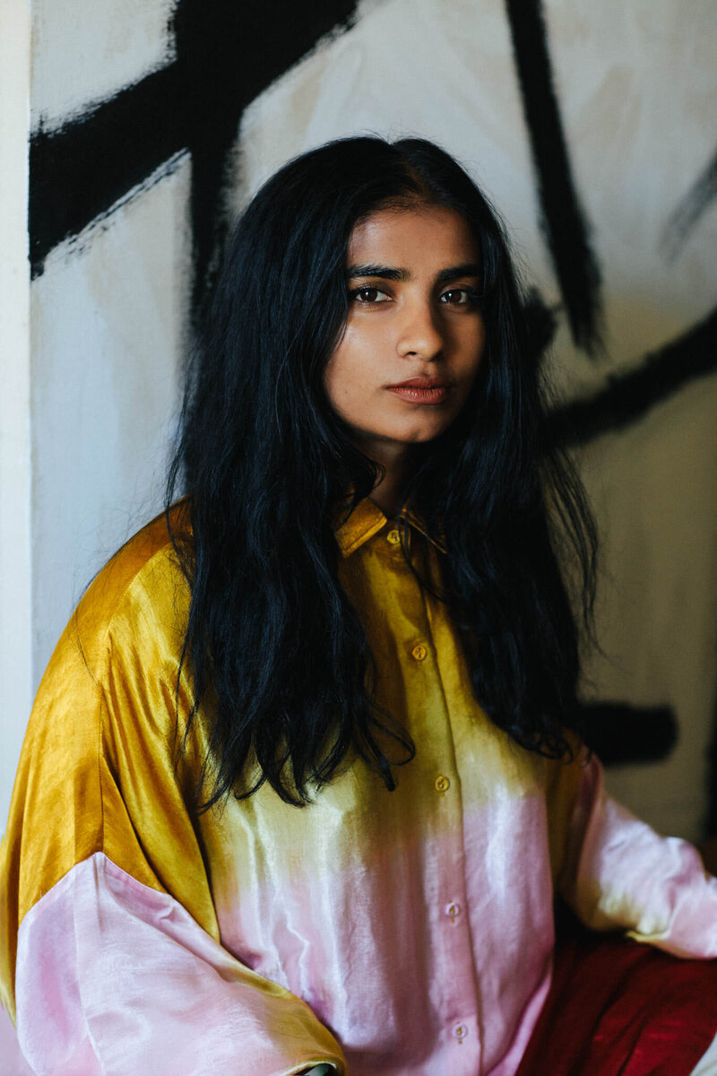 portrait of writer fariha roisin in brooklyn