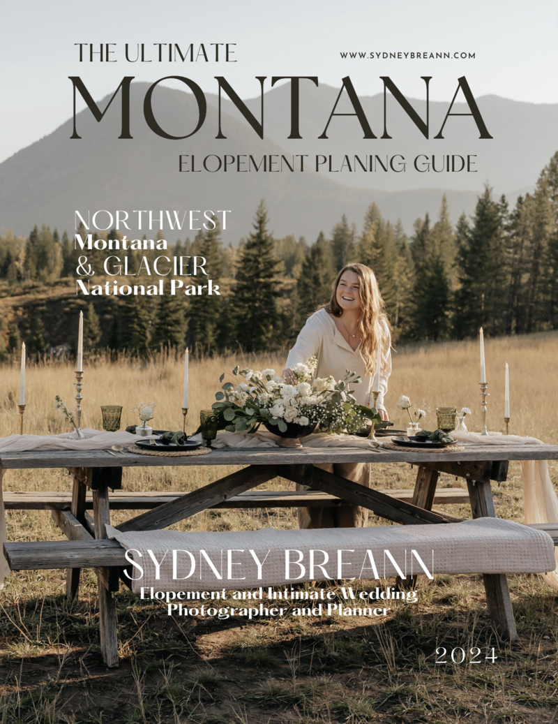 Montana Elopement Planning Guide