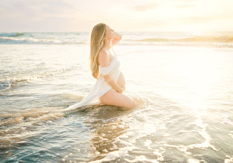 San Diego Maternity Photographer Beach
