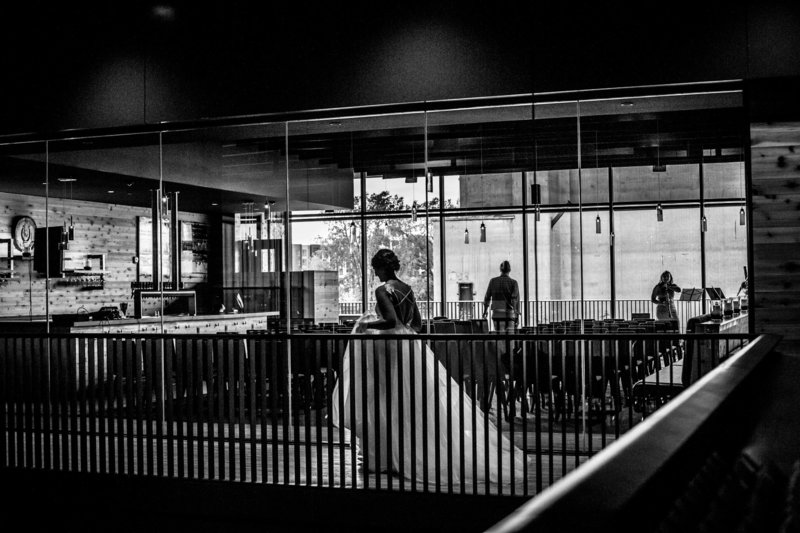 Bride walking to ceremony