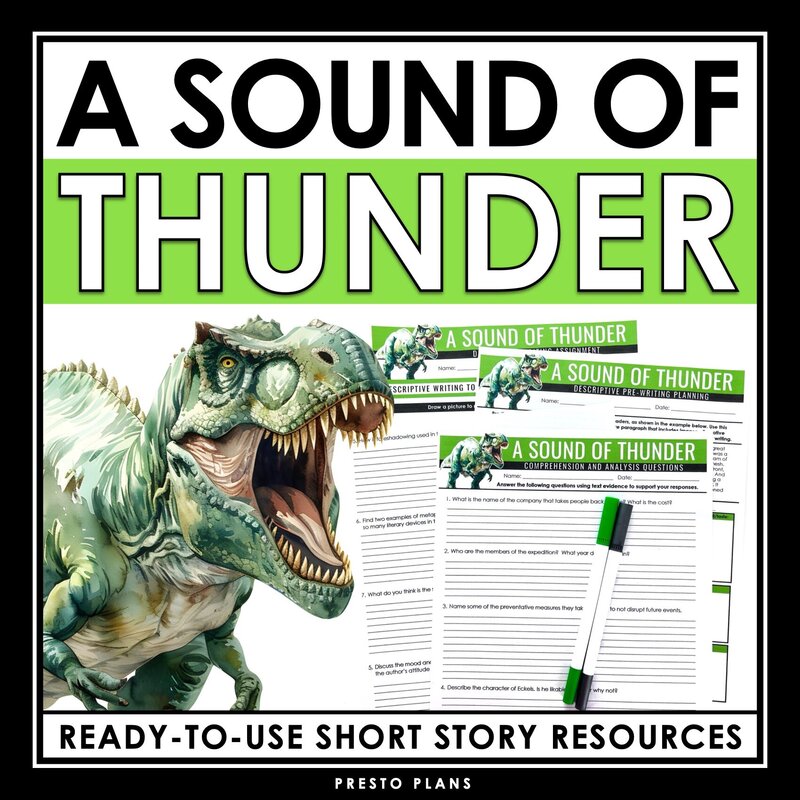 1 A Sound of Thunder Lesson
