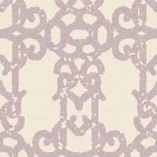 wallpaper decoration in lilac and cream 