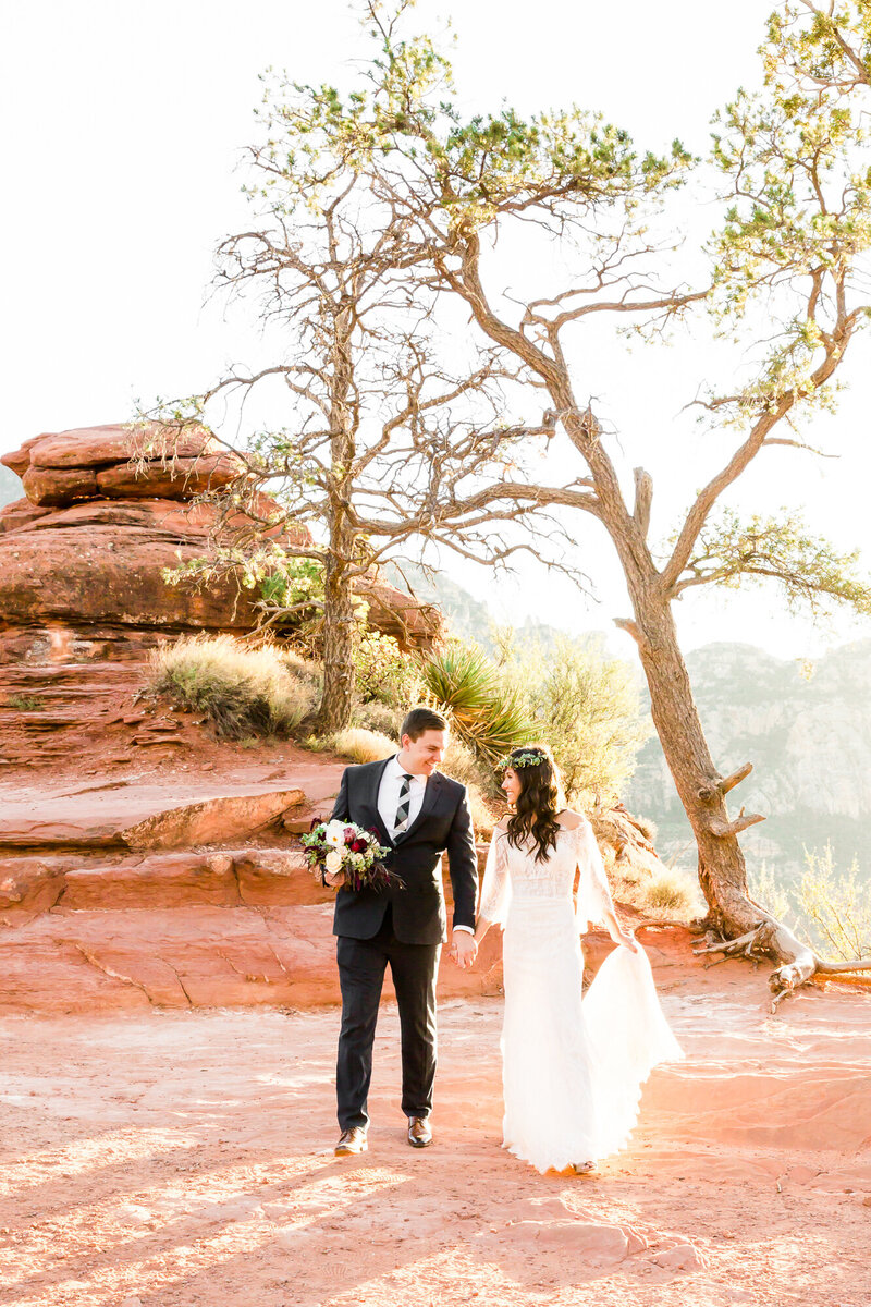 Sedona Bridal Portrait - Bayley Jordan Photography