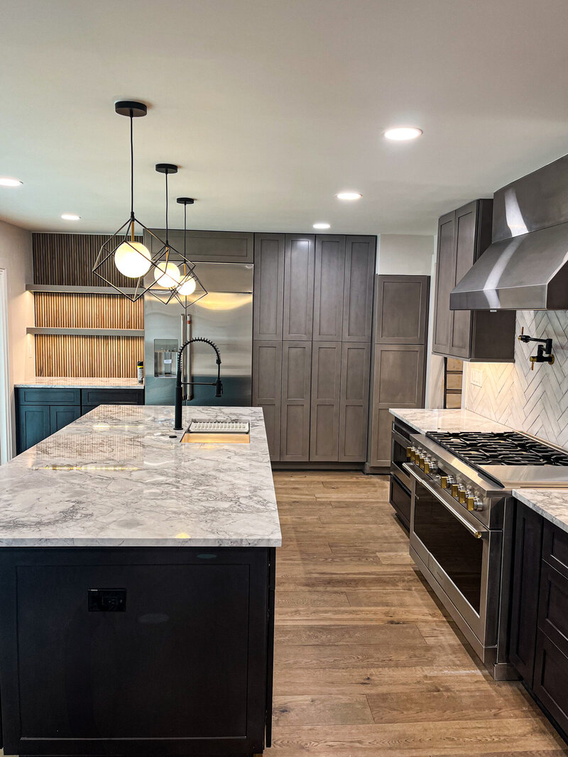 Chestnut Hill Philadelphia Modern Kitchen Pendant Lights