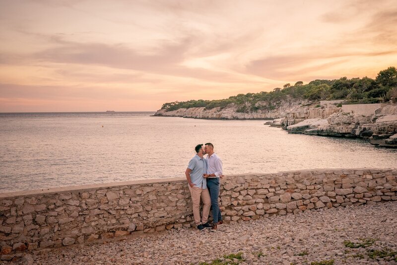 Cassis Proposal Photoshoot Provence Photographer