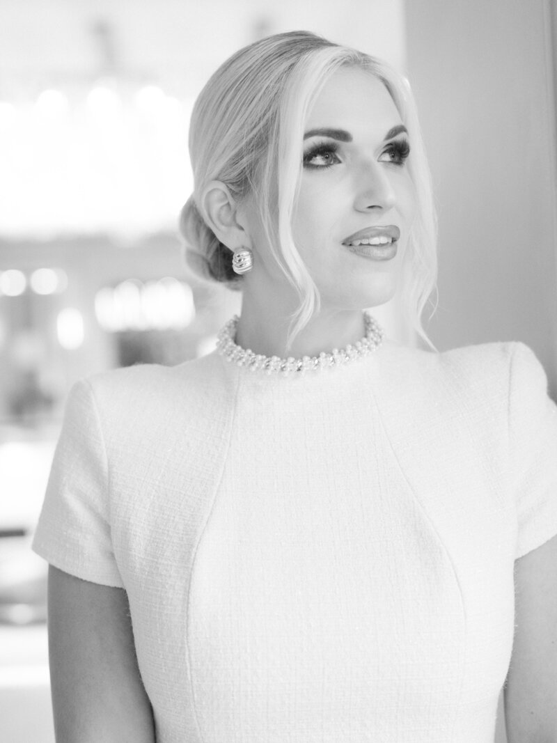 Headshot of Tori Perano, luxury destination wedding planner.