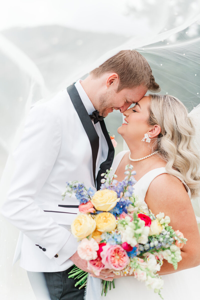 Hearth House Venue Summer Wedding Colorful Florals Light and Airy Monument Colorado Elena Spraguer Photography 0146