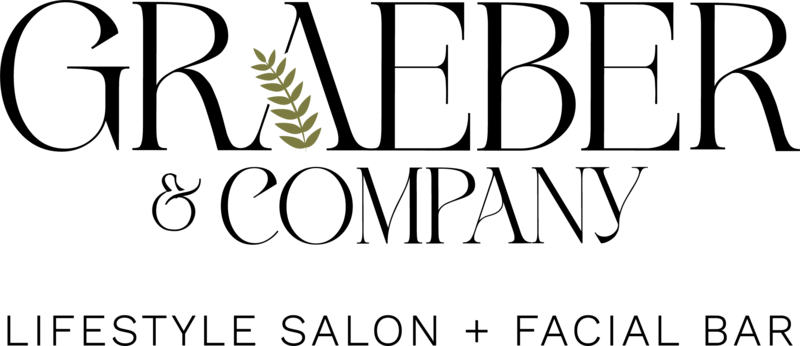 Graeber & Company logo featuring green leaf design