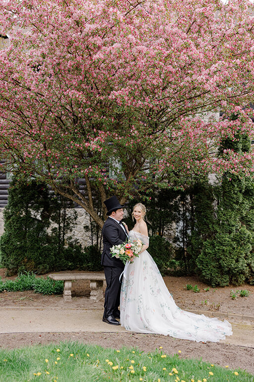 ottawa wedding venues - couple at the NAC just married at the NAC in Ottawa