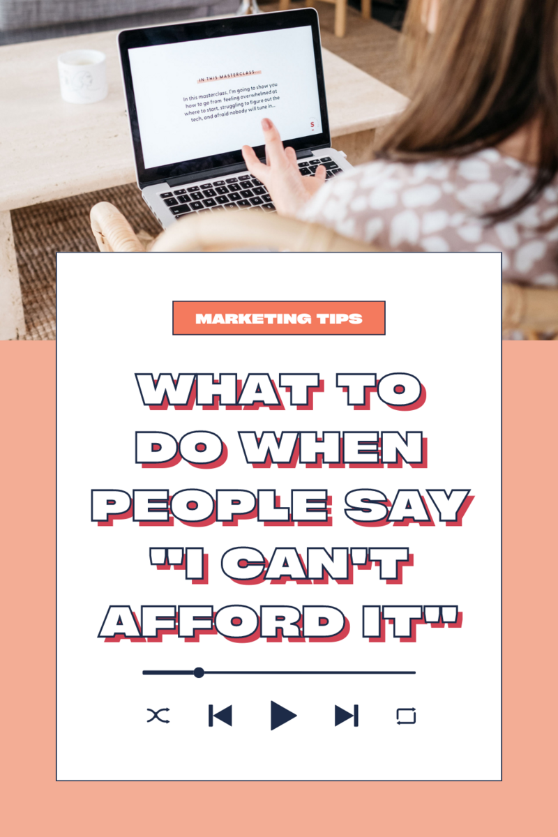 01104 What to Do When People Say They Can_t Afford It