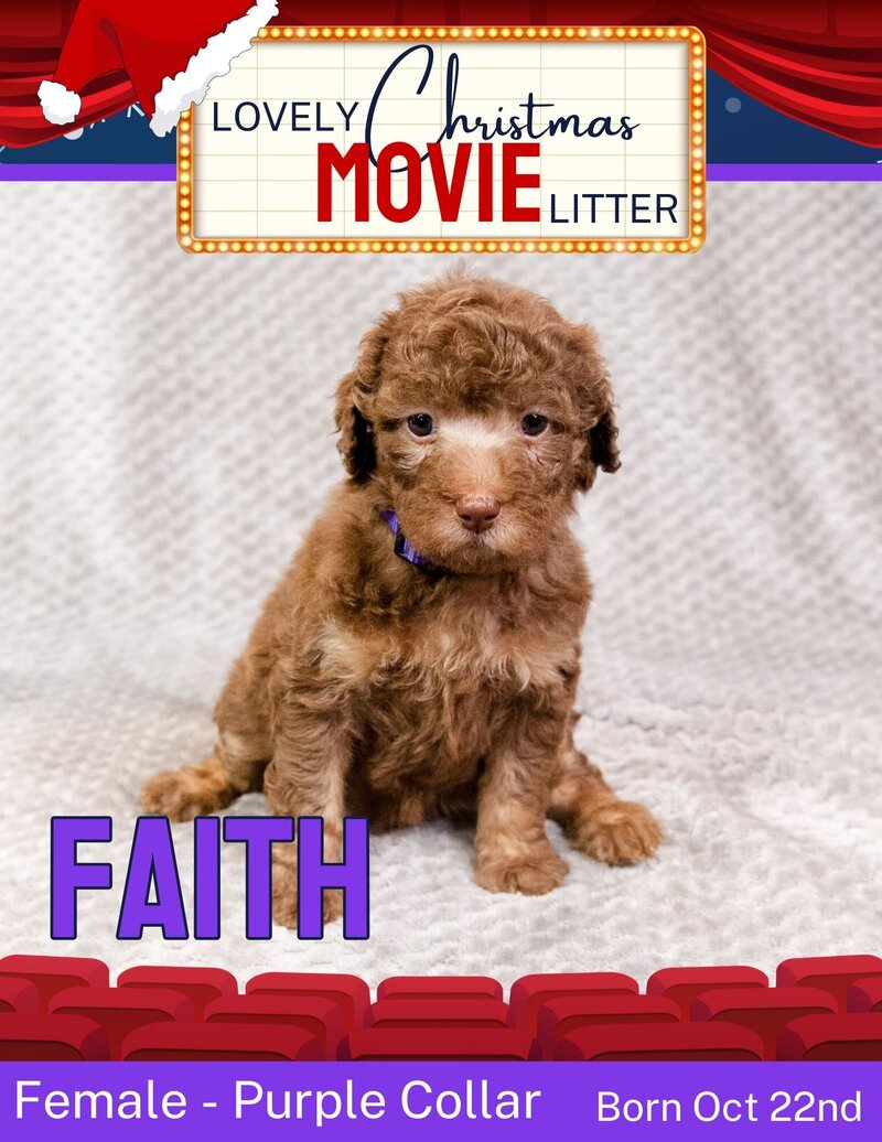 Christmas Movie - Purple Faith Female