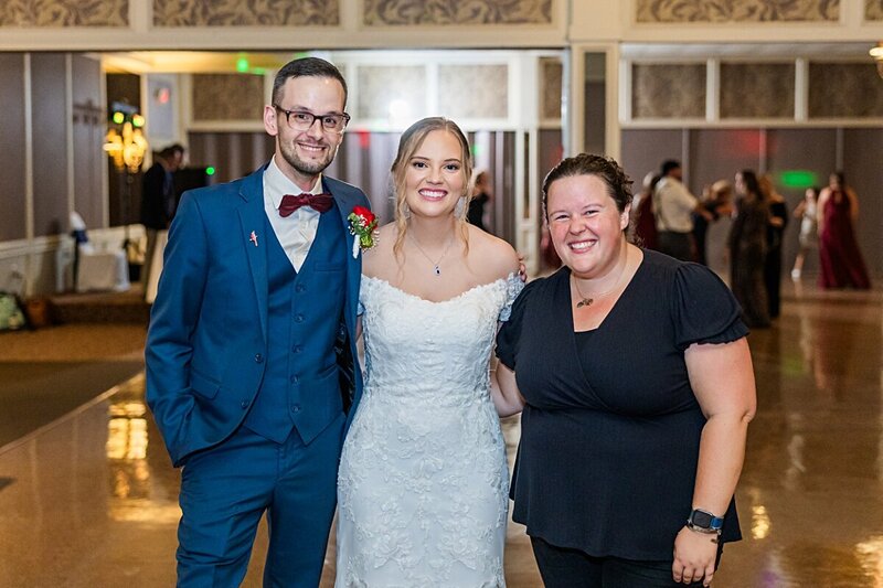 Bride and groom with April Fox Photogrpahy