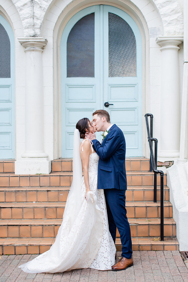 Vintage Church & Cannon Room Downtown Raleigh NC Wedding_Katelyn Shelley Photography (139)
