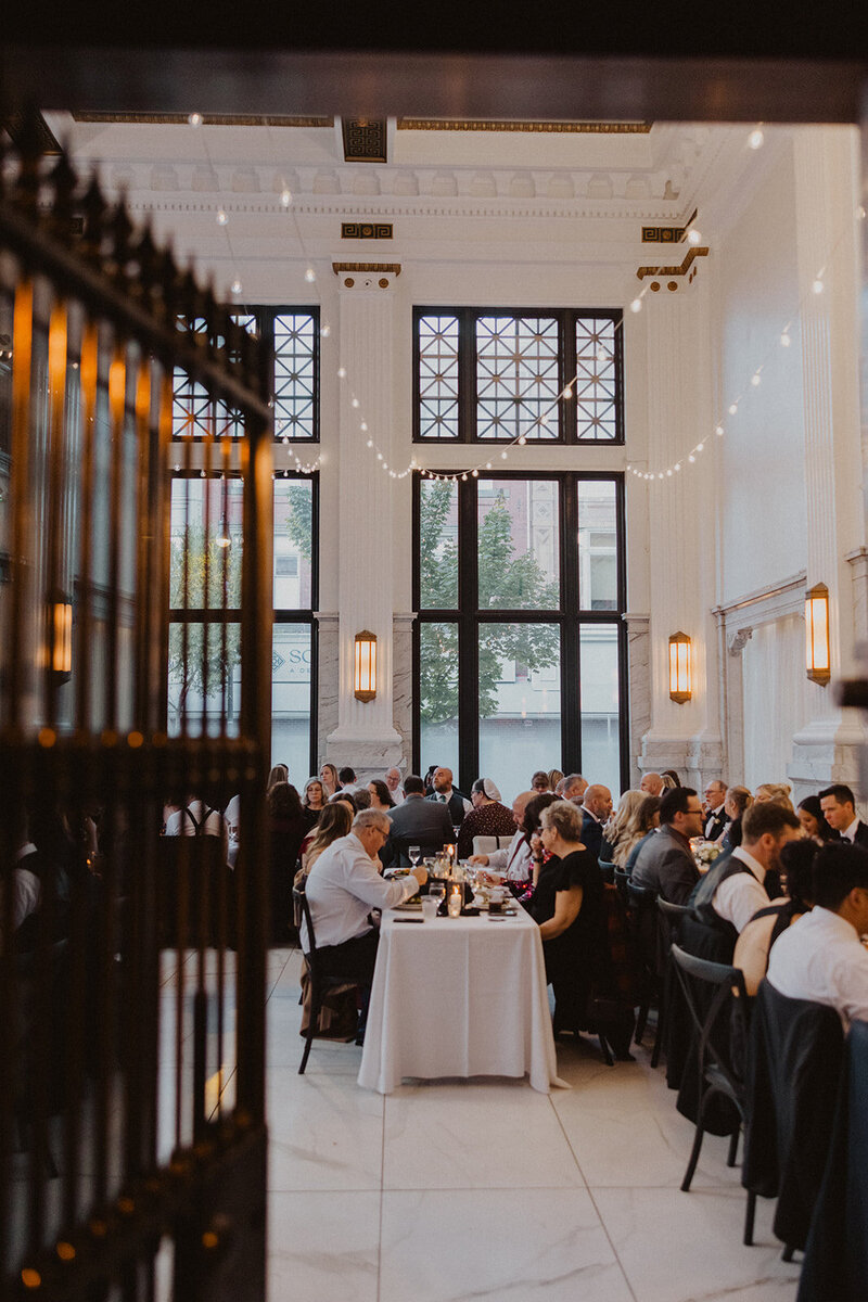 Wedding reception at Citizens Ballroom in DC