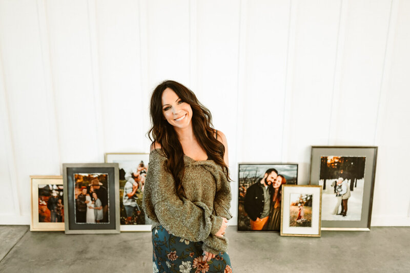 Layflat album designed by Annie Bee Photography of proposal session in Flagstaff, Arizona.