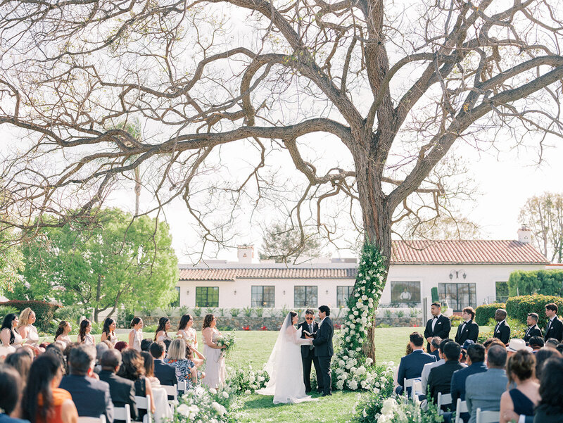 bride and groom kissing on their wedding day