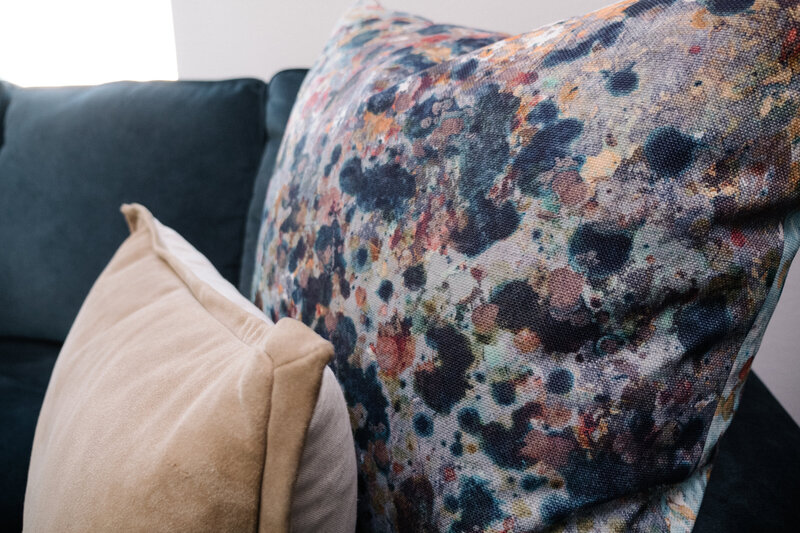 Add a touch of elegance to your living room decor with our chic white furry pillowcase.