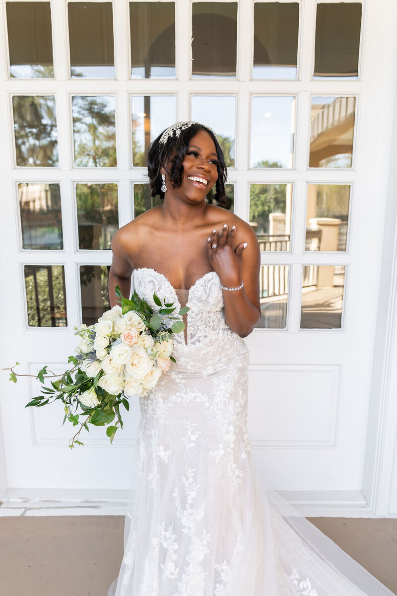 black-bride-laughing-country-club-wooten-photography