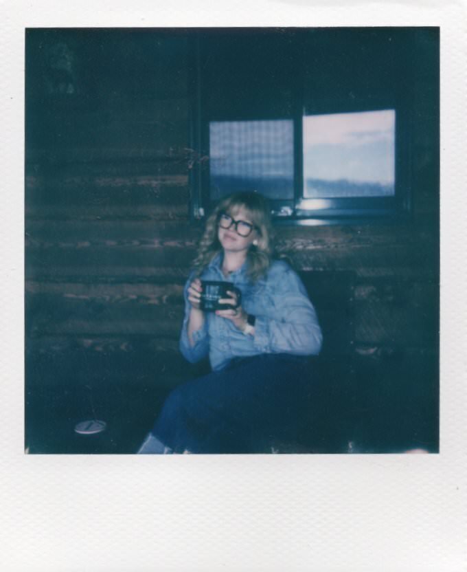 Polaroid of Heather Woolery by Heather Woolery Photography
