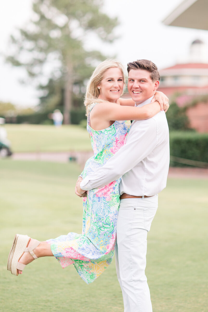 Jennifer B Photography-The Pinehurst Resort Club-Pinehurst Engagement NC-Tanner and Gabby-2020-0053