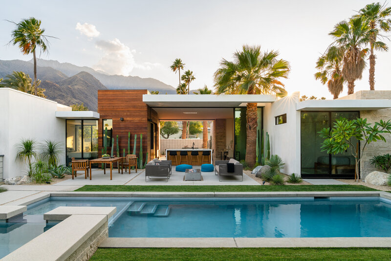 Residence in Palm Springs designed by Los Angeles architect, Sean Lockyer