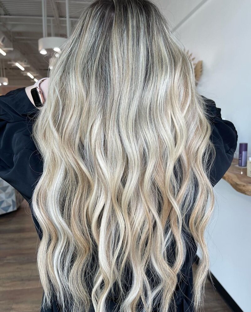 Hand Tied Extensions at Salt Hair Collective - East Beach Norfolk Virginia Hair Salon - 12