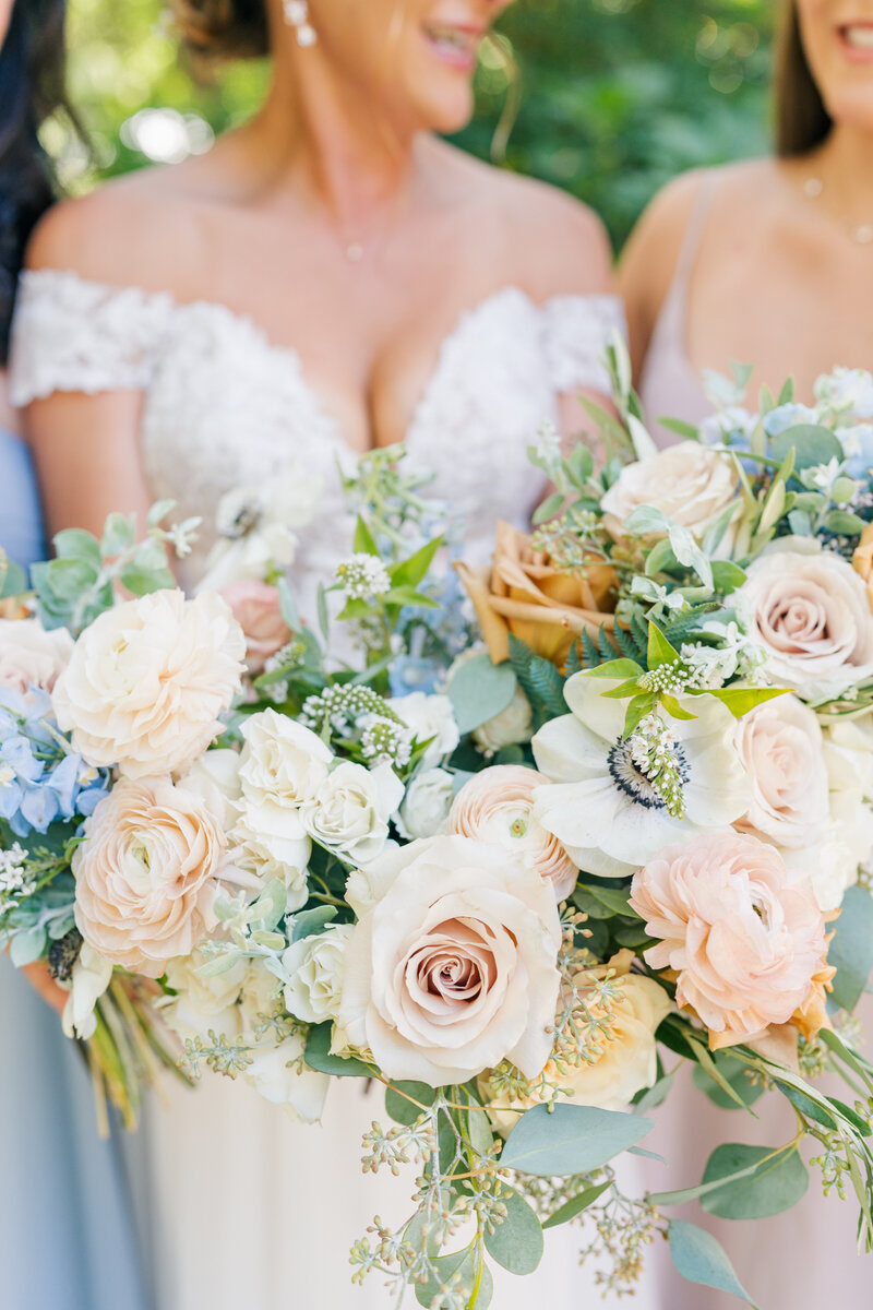 Two children hugging each other tightly.  Taken by Los Angeles wedding photographer Rachel Paige Photography