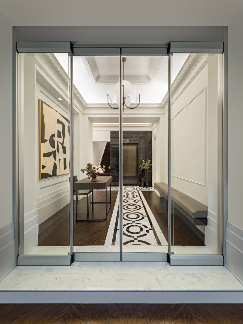 Luxury Boston Back Bay Residential Lobby