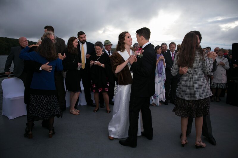 Bride and Groom dancing together | Wedding Photography