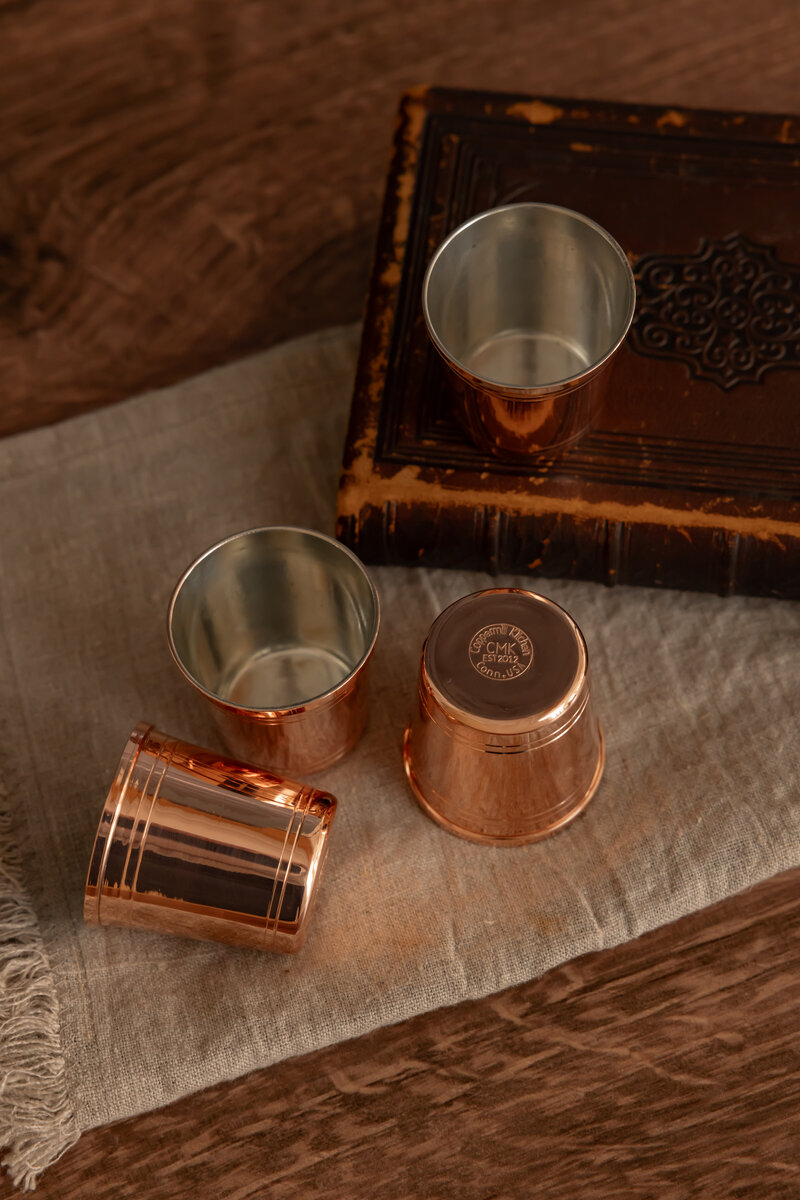 Coppermill Kitchen Shot Glasses 1