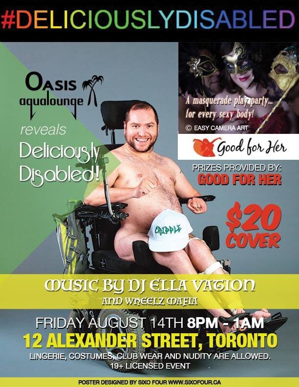 Brent Ray Fraser Deliciously Disabled Sex Party 2014 - 00