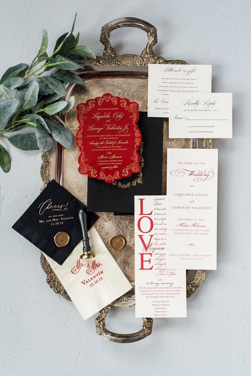 Custom acrylic invitation for events