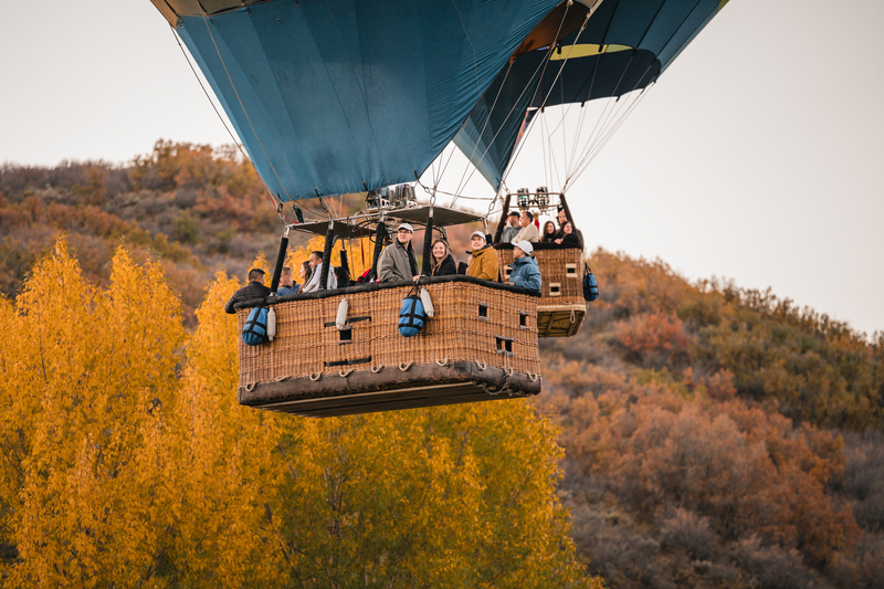 Guests celebrating at an Aspen event