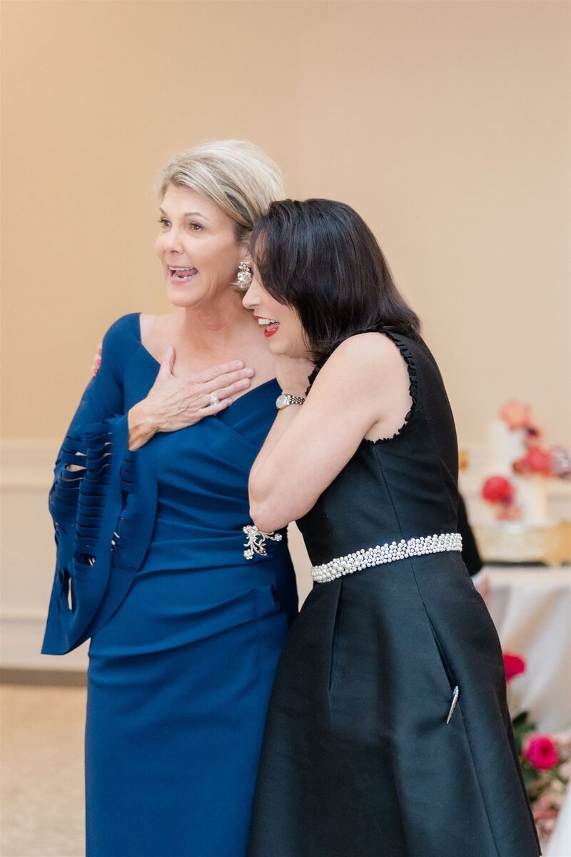 Wedding reception reveal at the country club of Orlando by orlando wedding photographer 