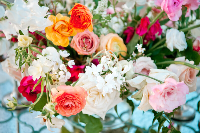 Bright and elegant flower arrangement beautifully photographed at a corporate gala in Phoenix, perfect for brand storytelling and event coverage.
